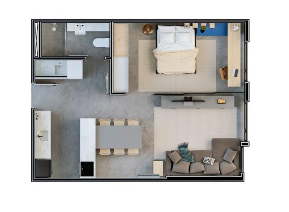 Apartamento de 1 quarto, 52m² no bairro Trindade, em Florianópolis | Eu Corretor