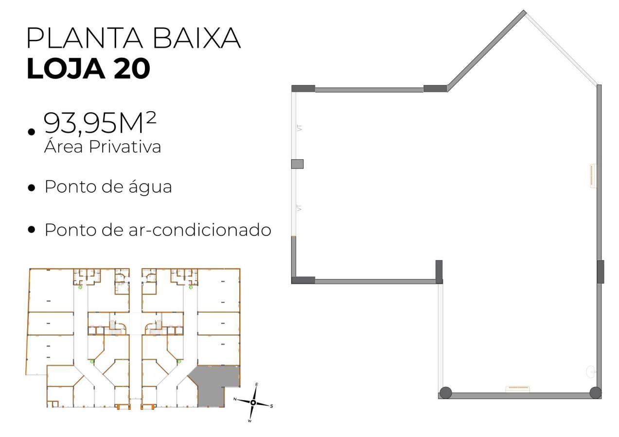 Loja / Salão / Ponto Comercial de 93m² no bairro Abraão, em Florianópolis | Eu Corretor